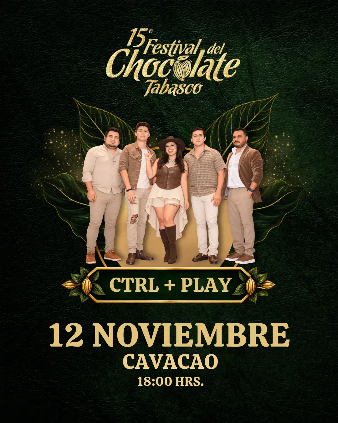 Ctrl + Play, Jueves 12 de noviembre a las 18:00 horas en Cavacao