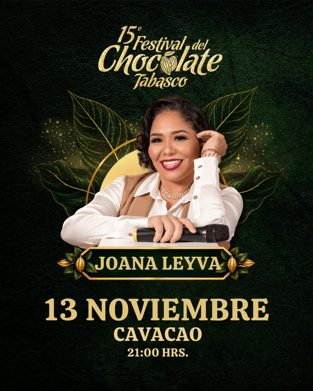 Joana Leyva, Viernes 13 de noviembre a las 21:00 horas en Cavacao