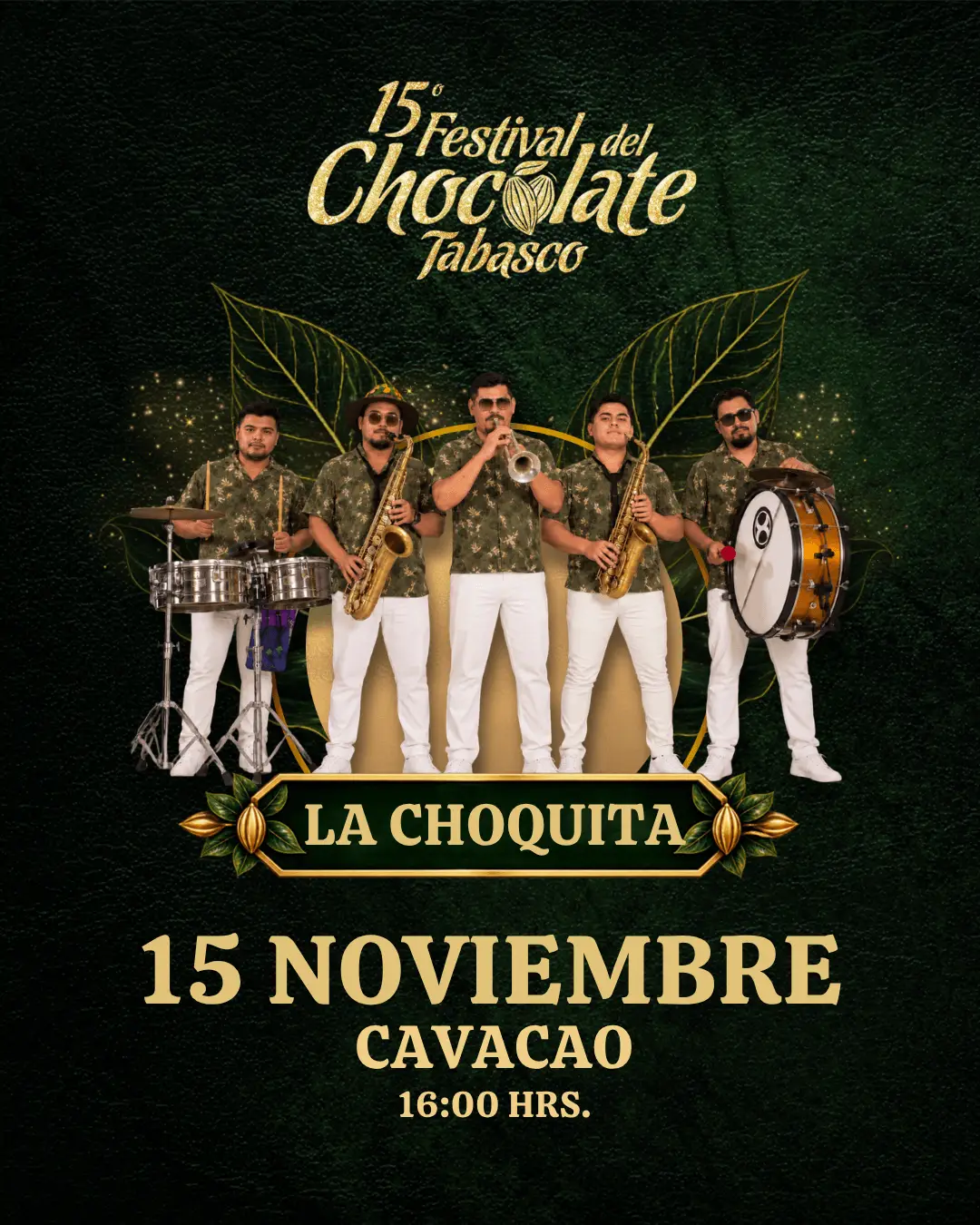 La Choquita, Domingo 15 de noviembre a las 16:00 horas en Cavacao