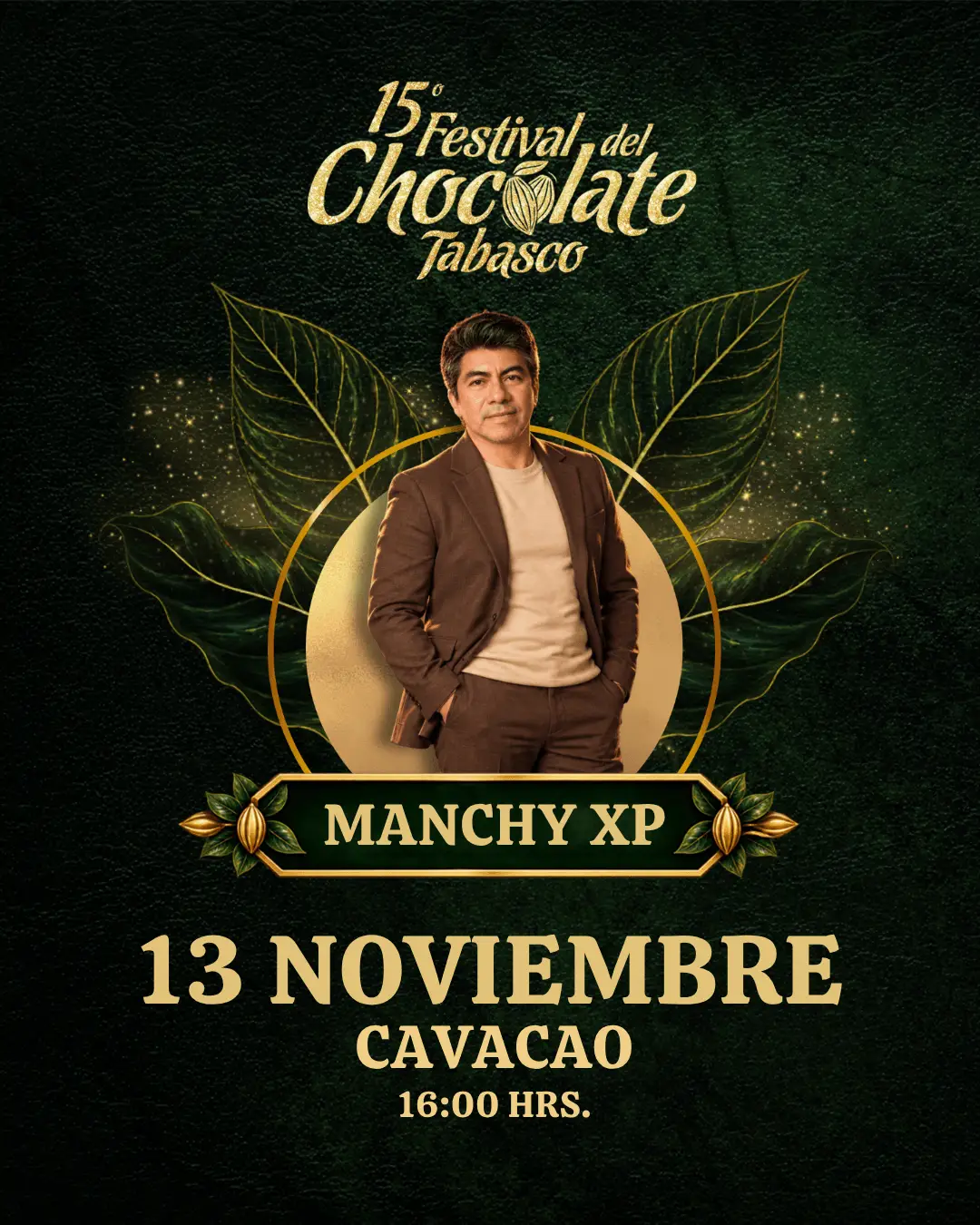 Manchy XP, Viernes 13 de noviembre a las 16:00 horas en Cavacao