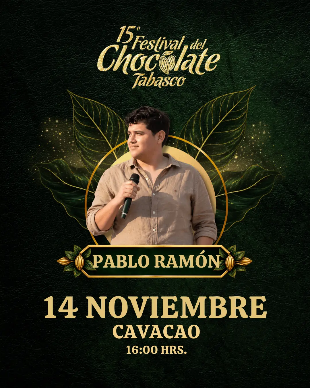 Pablo Ramón, Sábado 14 de noviembre a las 16:00 horas en Cavacao
