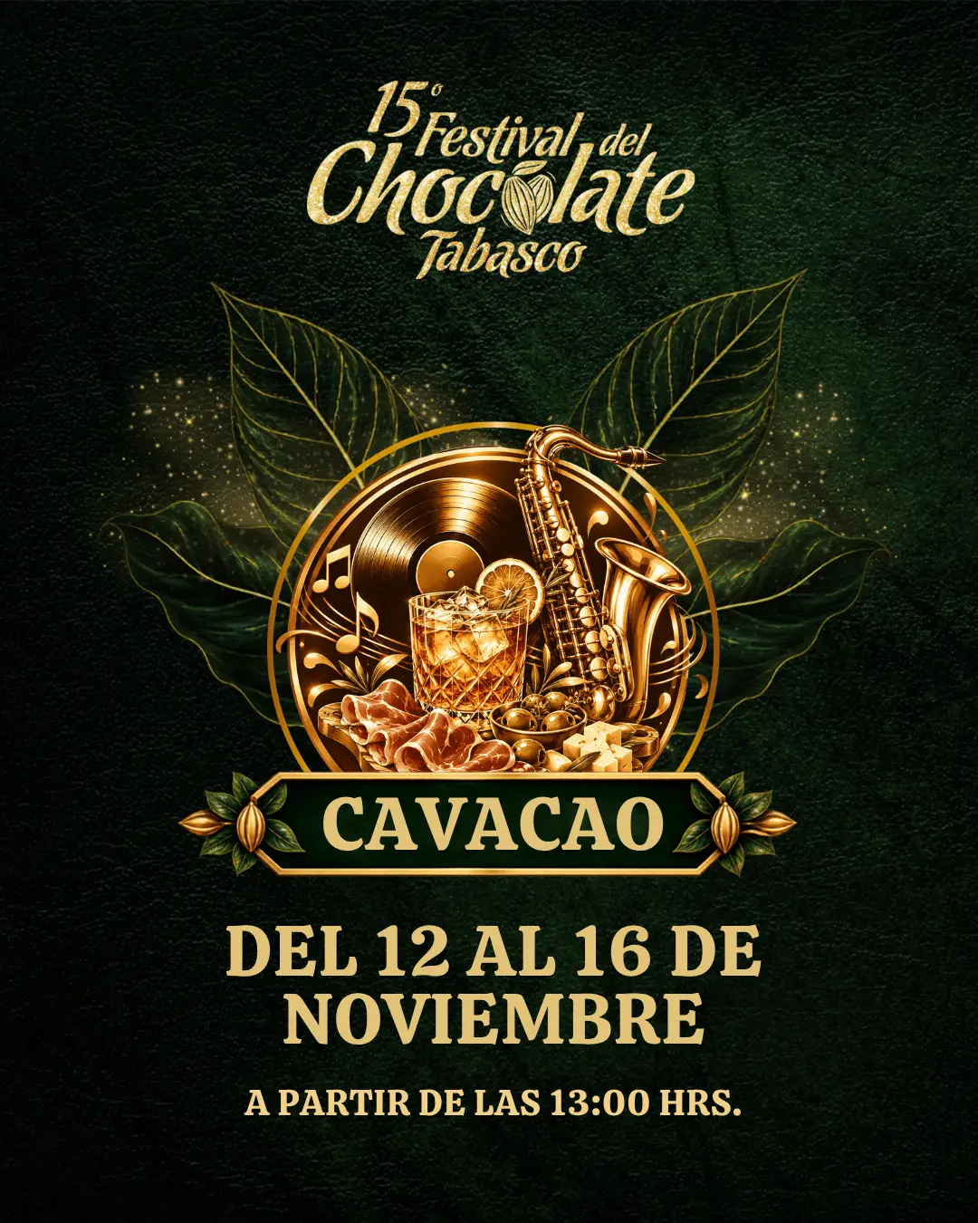 Cavacao, del 12 al 16 de noviembre a partir de las 13:00 horas